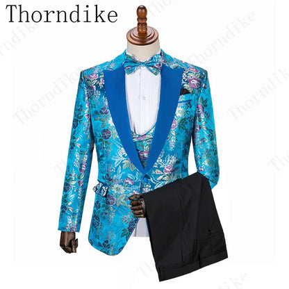 2021 New Formal Suits Men Wedding Suit Slim Fit Business Groom Suit Set XS-5XL Dress Suits Tuxedo For Men (Jacket+Pants+Vest)