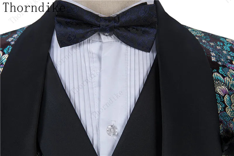 2021 New Formal Suits Men Wedding Suit Slim Fit Business Groom Suit Set XS-5XL Dress Suits Tuxedo For Men (Jacket+Pants+Vest)