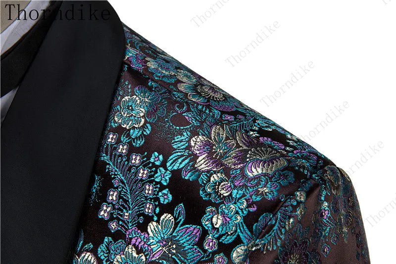 2021 New Formal Suits Men Wedding Suit Slim Fit Business Groom Suit Set XS-5XL Dress Suits Tuxedo For Men (Jacket+Pants+Vest)