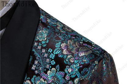 2021 New Formal Suits Men Wedding Suit Slim Fit Business Groom Suit Set XS-5XL Dress Suits Tuxedo For Men (Jacket+Pants+Vest)