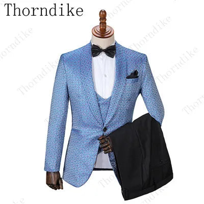 2021 New Formal Suits Men Wedding Suit Slim Fit Business Groom Suit Set XS-5XL Dress Suits Tuxedo For Men (Jacket+Pants+Vest)
