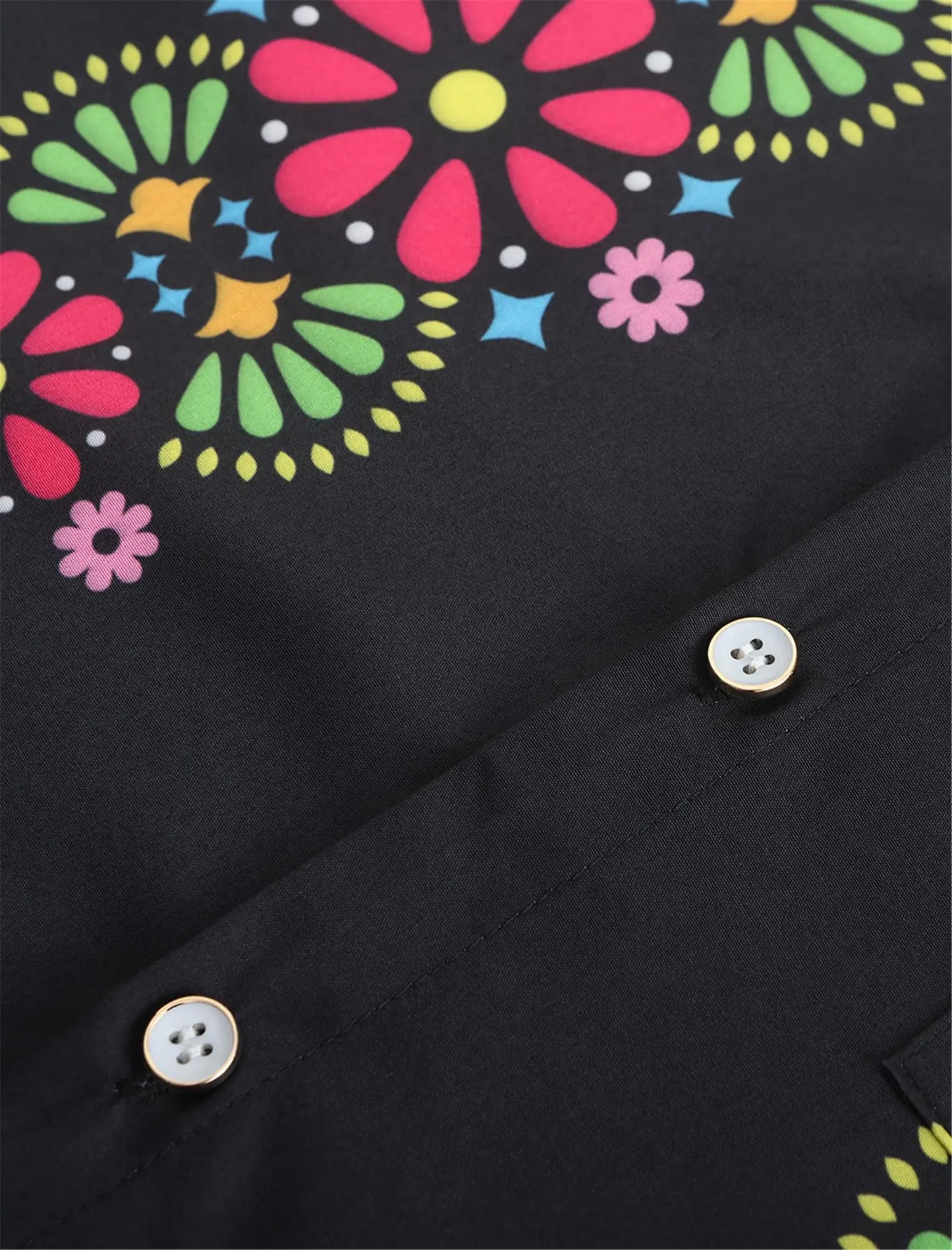 KYKU Mexico Shirt for Men Funny Beach Shirts Hawaiian Button Down Short Sleeve