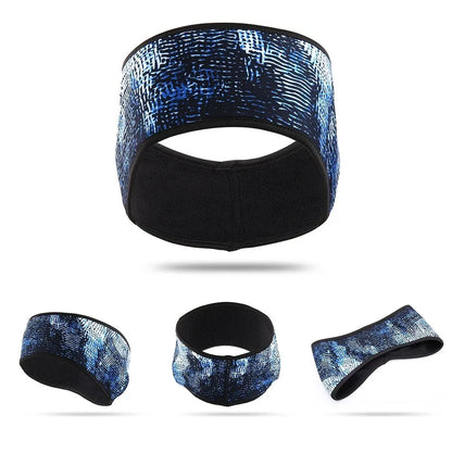 Winter Ear Warmer Cover Sports Head Band Fleece Cycling Running Ski Cold Weather Ear Muff Hairband Headwear for Men Women