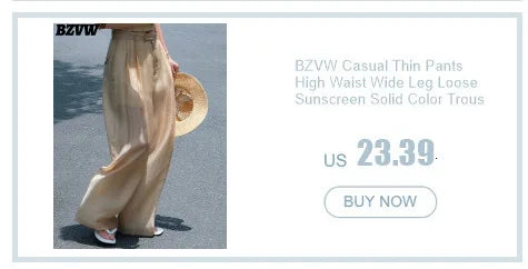 BZVW Women's 2 Pieces Sets Fashion Striped Suit Jacket V-neck Sleeveless Single Breasted Slit Dress Autumn 2025 New 5R5493