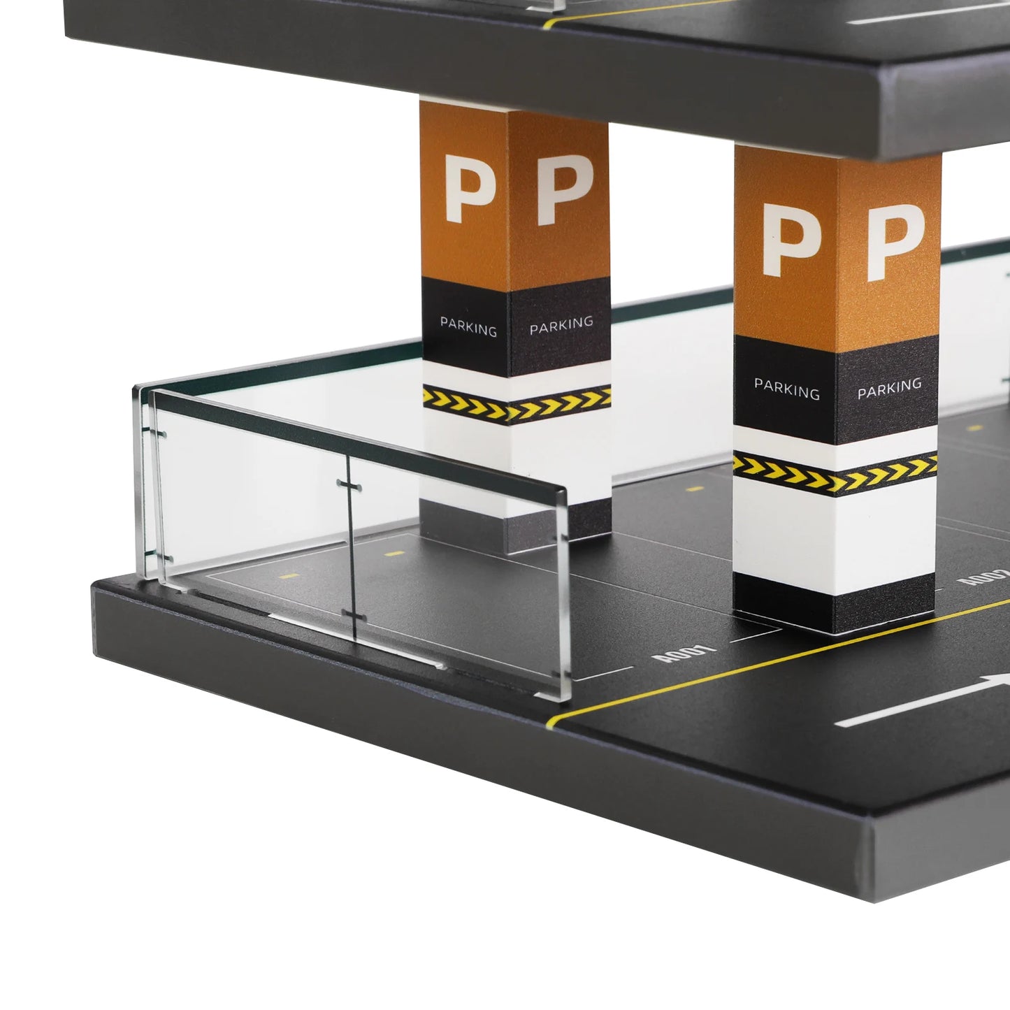 1/64 Parking Lot Toy Car Model Storage Rack Display Cabinet Kids Room Decor Xmas Gift Toys for Baby Boys Girls