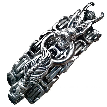 Dragon Head Pendants Bracelets EDC Self Defense Whip Titanium Steel Necklace Fashion Jewlery Waist Mens Gadgets For Cool Gifts