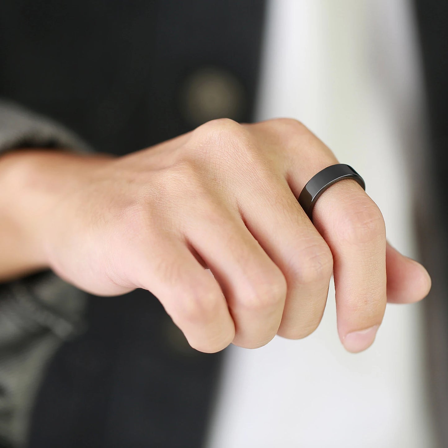 125kHz RFID T5577 Rewritable Chip Ceramic Ring for Clone TK4100 or EM4105 Access Control and Hotel Entry Key Cards