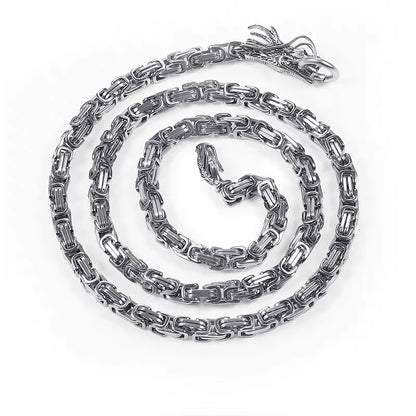 Dragon Head Pendants Bracelets EDC Self Defense Whip Titanium Steel Necklace Fashion Jewlery Waist Mens Gadgets For Cool Gifts