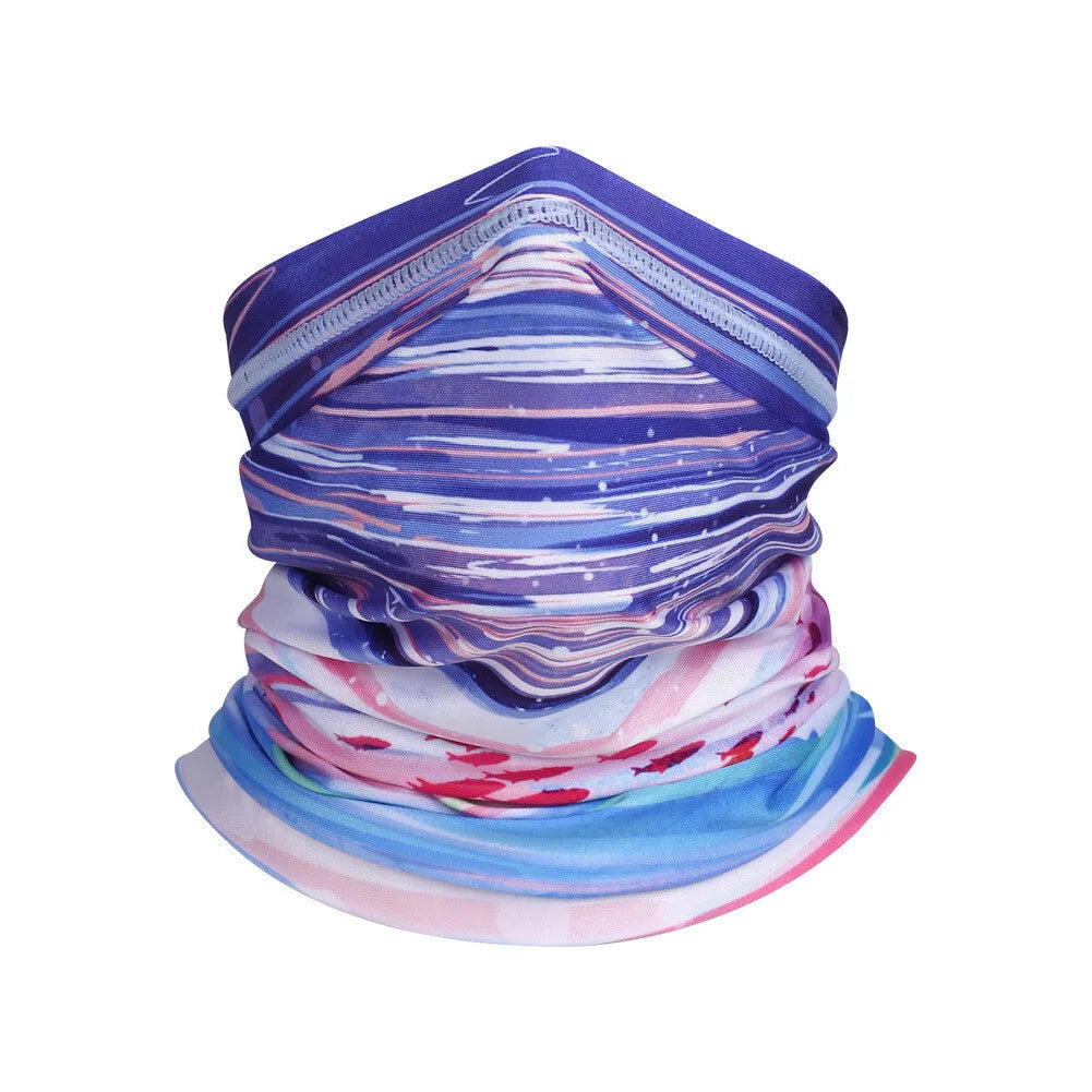 Cooling Neck Gaiter Sun Shield Bike Cycling Face Mask Hiking Outdoor Sports Balaclava Hood Bandana Scarf for Men Women