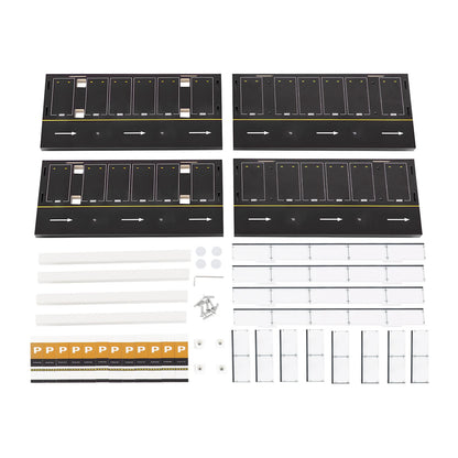 1/64 Parking Lot Toy Car Model Storage Rack Display Cabinet Kids Room Decor Xmas Gift Toys for Baby Boys Girls