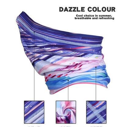 Cooling Neck Gaiter Sun Shield Bike Cycling Face Mask Hiking Outdoor Sports Balaclava Hood Bandana Scarf for Men Women