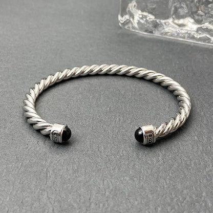 High Quality Round Toe Colored Gemstone Bracelet Luxury Unisex Colored Stone Bracelet Wholesale Jewelry