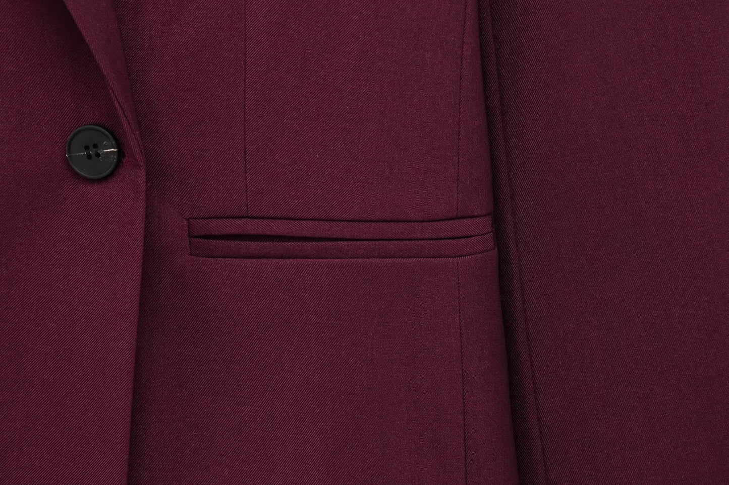 KONDALA Vintage Chic Office Lady Red Solid Women Suit Notched Single Button Pockets Blazer Straight Loose Pants Fashion 2025 Set