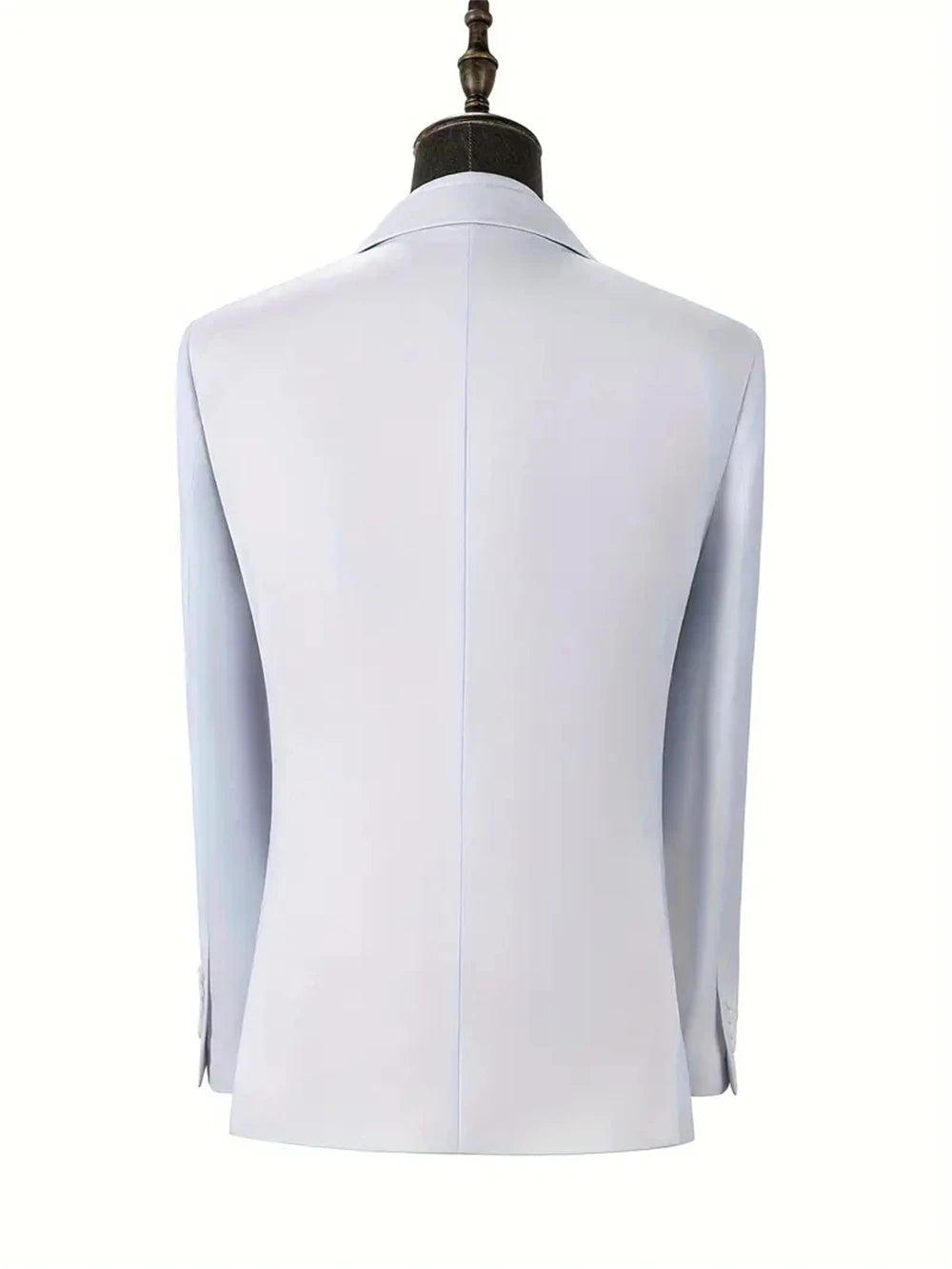 Fashion Men's Suits 3 Piece Groom Bestmen Slim Fit Wedding Prom Party Tuxedo Elegant Formal Events Dress Suit (Blazer+Vest+Pant)