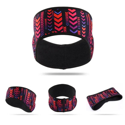 Winter Ear Warmer Cover Sports Head Band Fleece Cycling Running Ski Cold Weather Ear Muff Hairband Headwear for Men Women