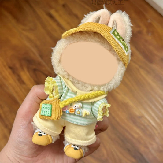 Only Labbubu Clothes Labubu Doll Accessories Kawaii Jewelry Cute Doll Ornament Christmas Gift Creative Labubu Keyring Kids Toys