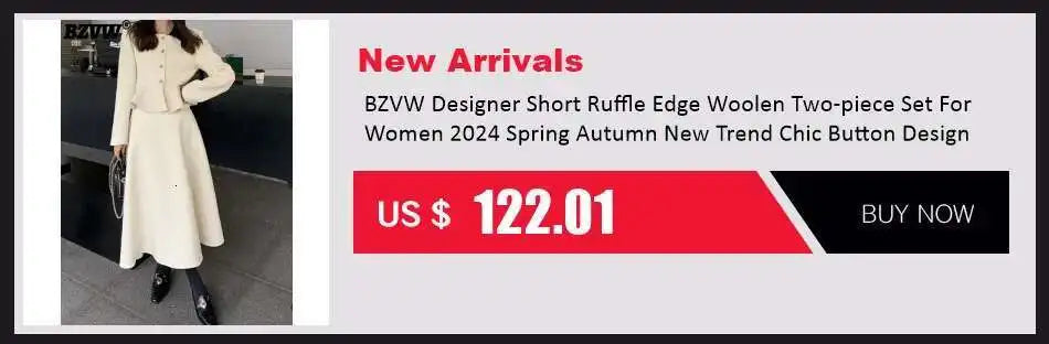 BZVW Women's 2 Pieces Sets Fashion Striped Suit Jacket V-neck Sleeveless Single Breasted Slit Dress Autumn 2025 New 5R5493