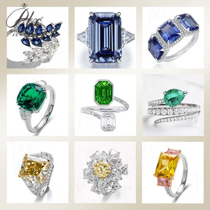 0.1-10ct D White Round Cut Moissanite Beads Brilliant Cut Loose Stones For Fine Jewelry Making Custom Bracelet Necklace Design