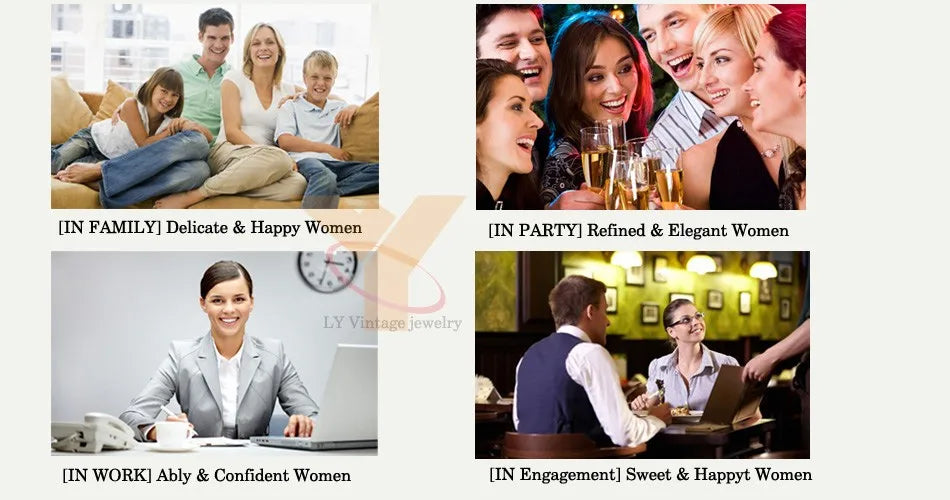 585 purple gold plated 14k rose gold round flower U-shaped earring for women elegant light luxury wedding jewelry for girlfriend