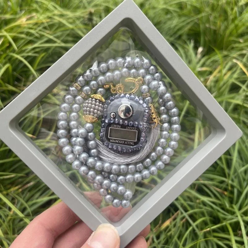 2025 New Colorful Prayer Beads Bracelet Set Finger Counter 10 Color Options Rosary Tasbih Islamique for Eid High-End Prayer Gift