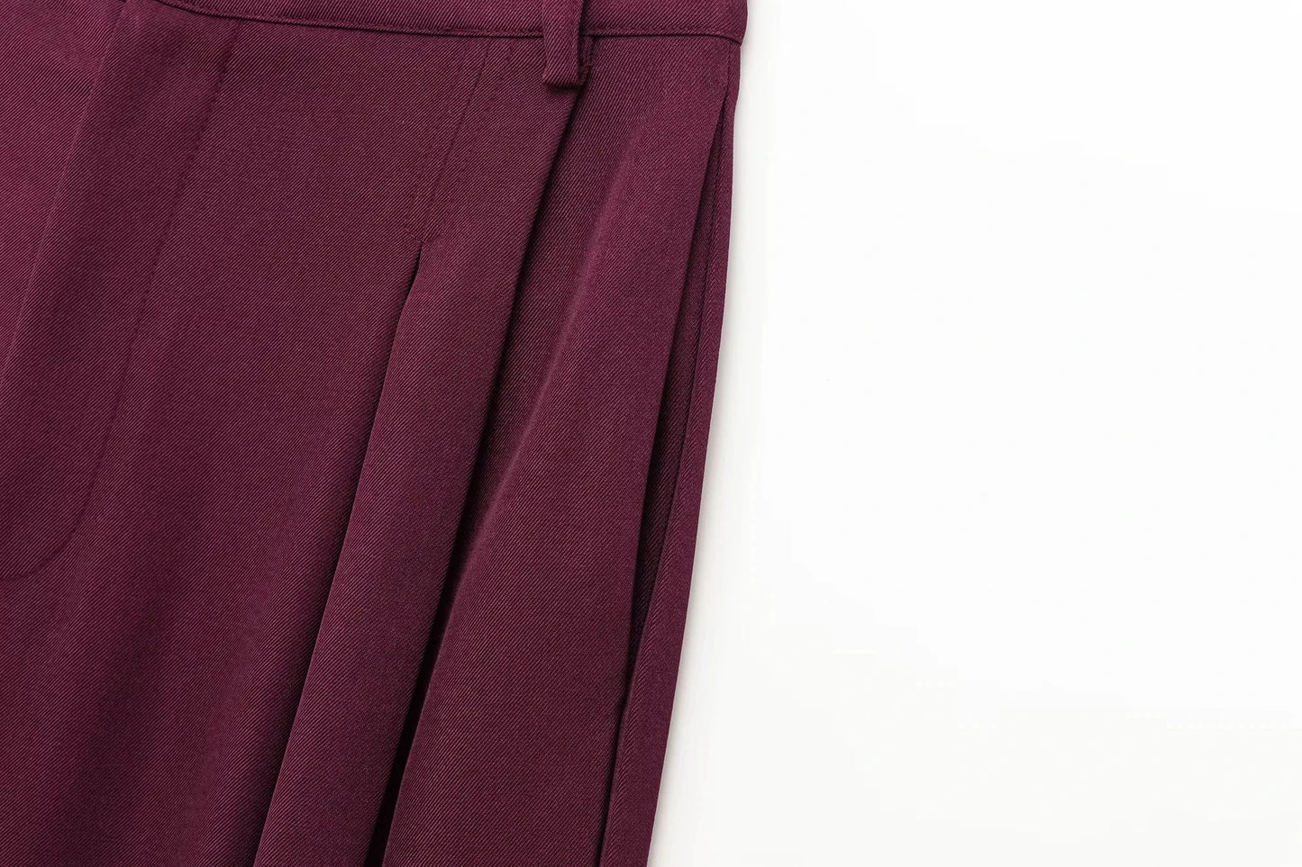 KONDALA Vintage Chic Office Lady Red Solid Women Suit Notched Single Button Pockets Blazer Straight Loose Pants Fashion 2025 Set