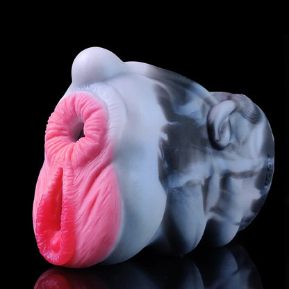 YOCY Fantasy Horse Butt Men Masturbator Animal Fetish Stroker Liquid Silicone Sex Toy Penis Massager Adult 18+