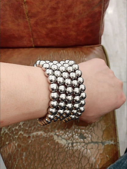 1M Chinese Style Steel Whip Bracelet Necklace Chain Prayer Beads Self Defense Waist Faith Buddha Men's EDC Gadgets Punk Jewelry