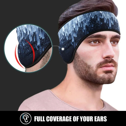 Winter Ear Warmer Cover Sports Head Band Fleece Cycling Running Ski Cold Weather Ear Muff Hairband Headwear for Men Women