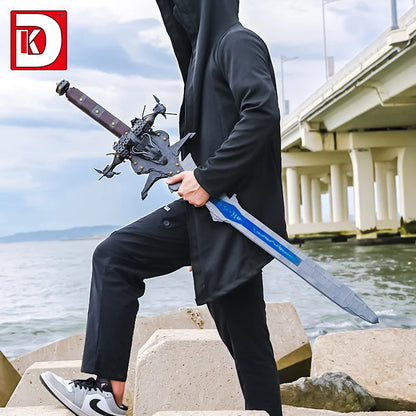 2349PCS MOC Frostmourne Building Blocks Lich King Arthas Death Knight Sword Model Brick Puzzle Toys Gift for Adults Kids Boy