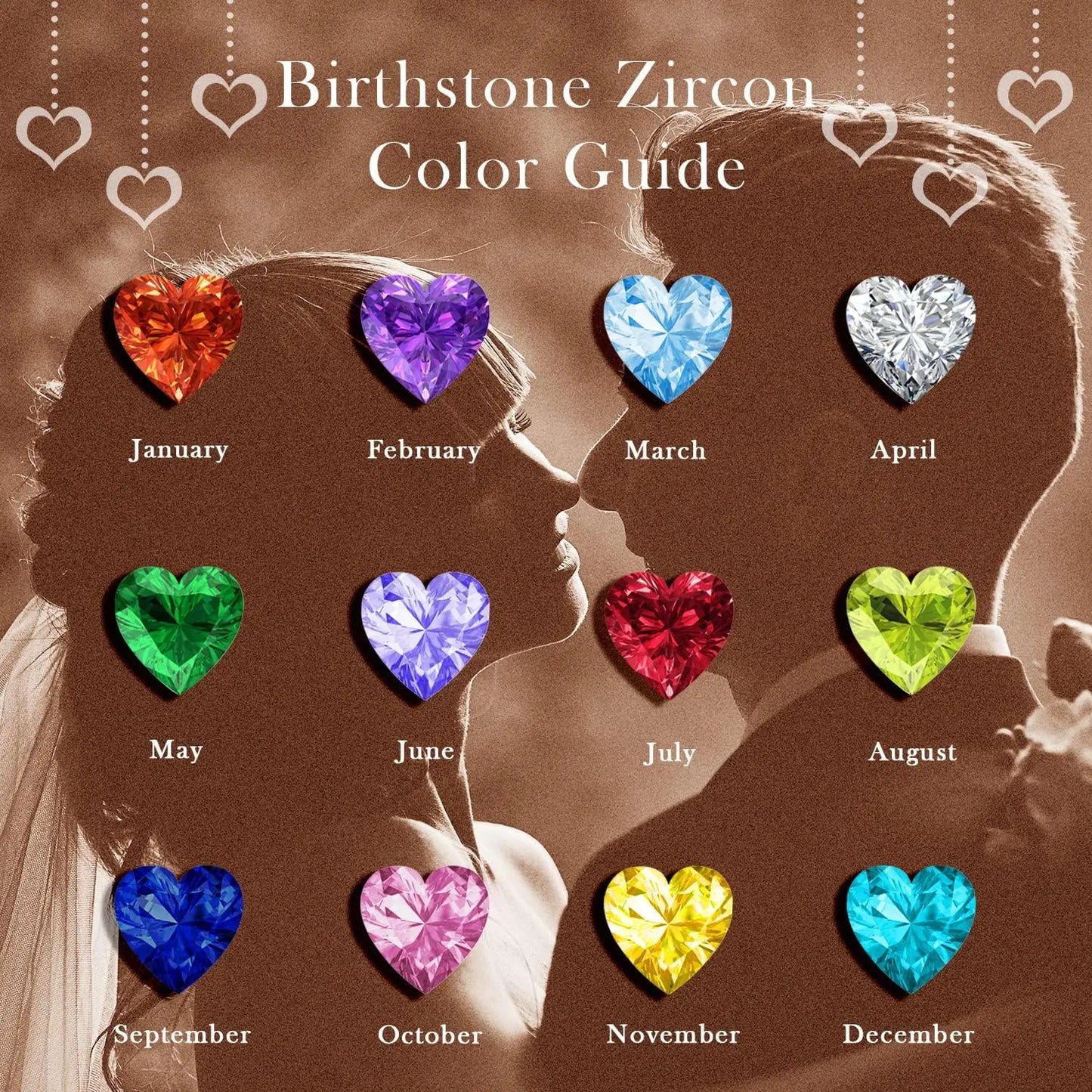 Elegant Red Heart Pendant Necklace with Rose Gift Box - Romantic Valentine’s Day, Birthday, or Mother’s Day Gift for Wife, Mom