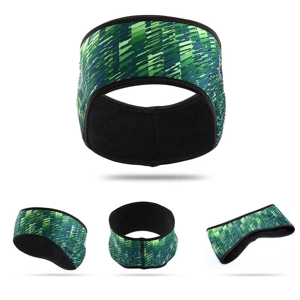 Winter Ear Warmer Cover Sports Head Band Fleece Cycling Running Ski Cold Weather Ear Muff Hairband Headwear for Men Women