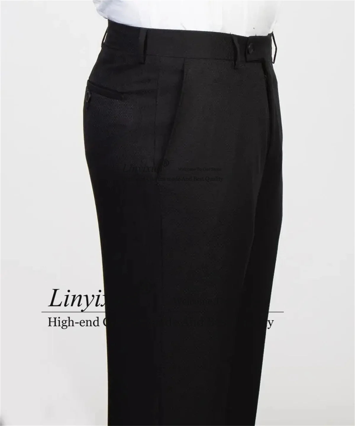 Luxury Beaded Jewelry Ornament Tuxedos Men Suit Glitter Sequins Customized Wedding Groom Blazers 3 Pieces Set rajes para hombre