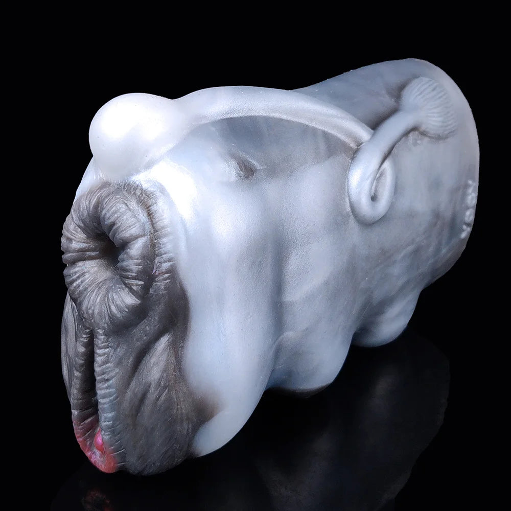 YOCY Fantasy Horse Butt Men Masturbator Animal Fetish Stroker Liquid Silicone Sex Toy Penis Massager Adult 18+