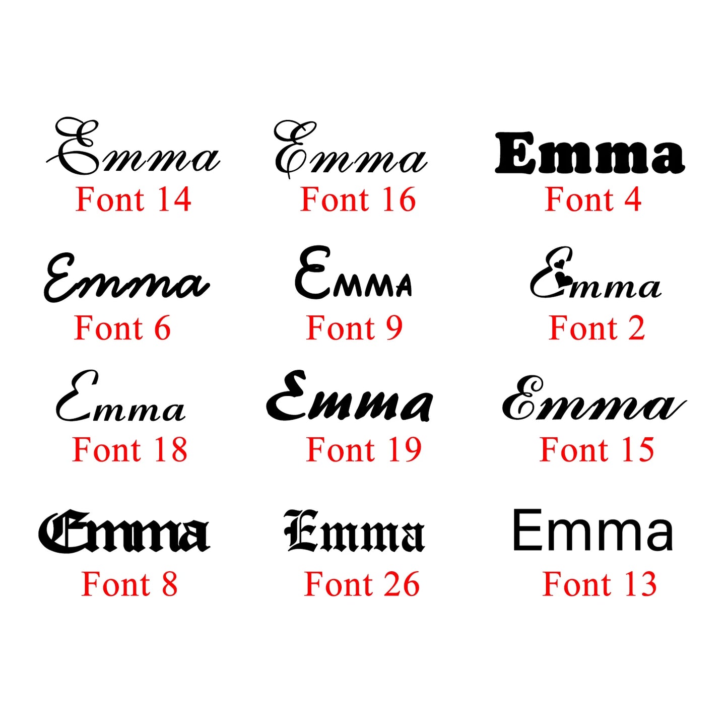 Personalized Enamel Zircon Necklace Colorful Enamel Name Necklace Christmas Gift for Daughter Bridesmaid Gifts For Woman Jewelry